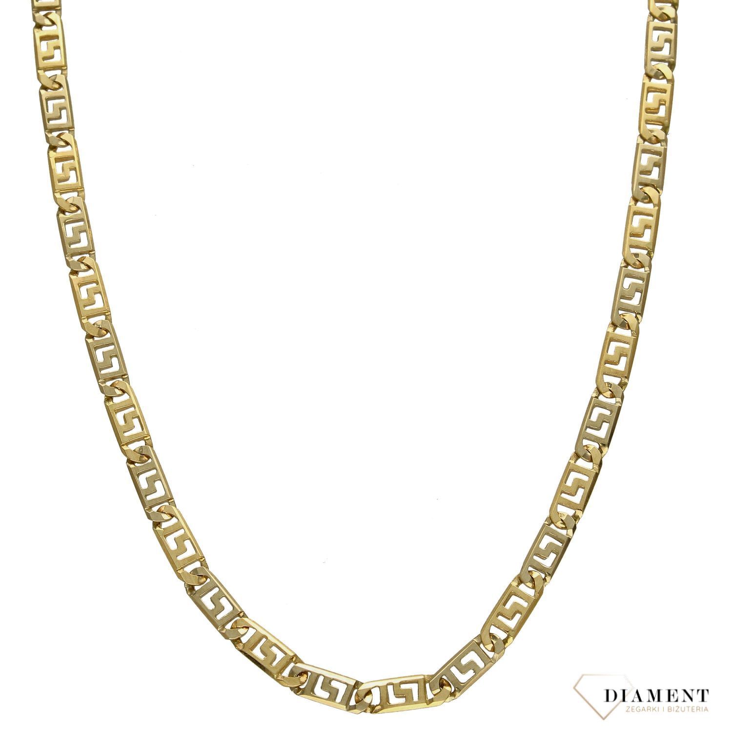 Złoty łańcuszek 585 szerokość 4 mm DIA-LAN-1196-585 4mm.jpg